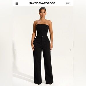 Black Wide Leg Jeans